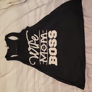 Wife Mom Boss Tank